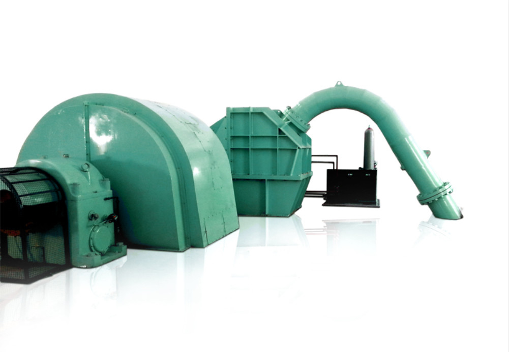 Eficiência 88-96% Turbina de Água de Alta Cabeça Pelton Fábrica de Turbina Hidráulica Personalizada para as suas especificações