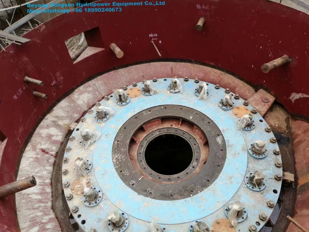 Gerador de hidroturbina de durabilidade de aço inoxidável para cabeça 5m-500m e capacidade 200kw-20mw