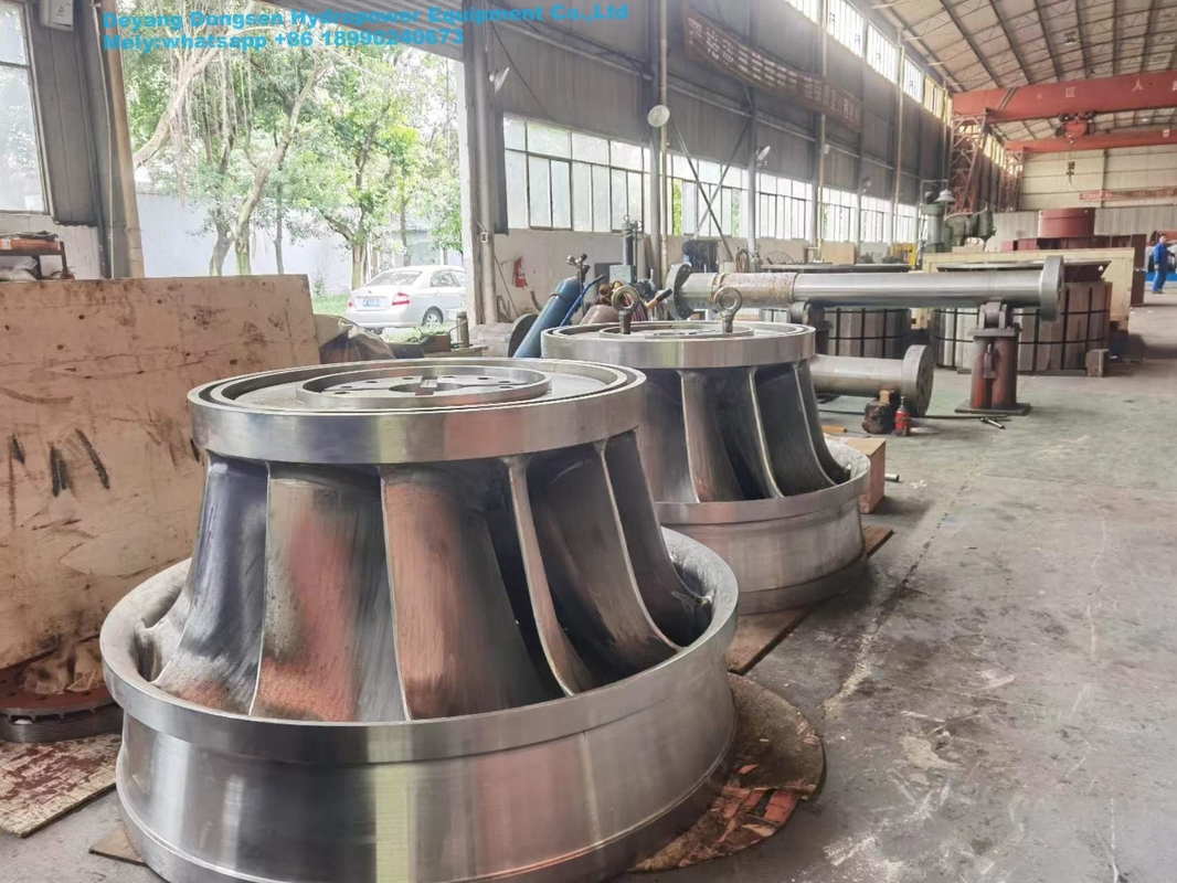 50HZ/60HZ 500KW-20MW Turbina Hidráulica Gerador de Excitação Sem Escova Para Estação Elétrica