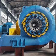 Gerador de turbina hidráulica durável de 200 kW-20mw Francis com micro governador para uso de água