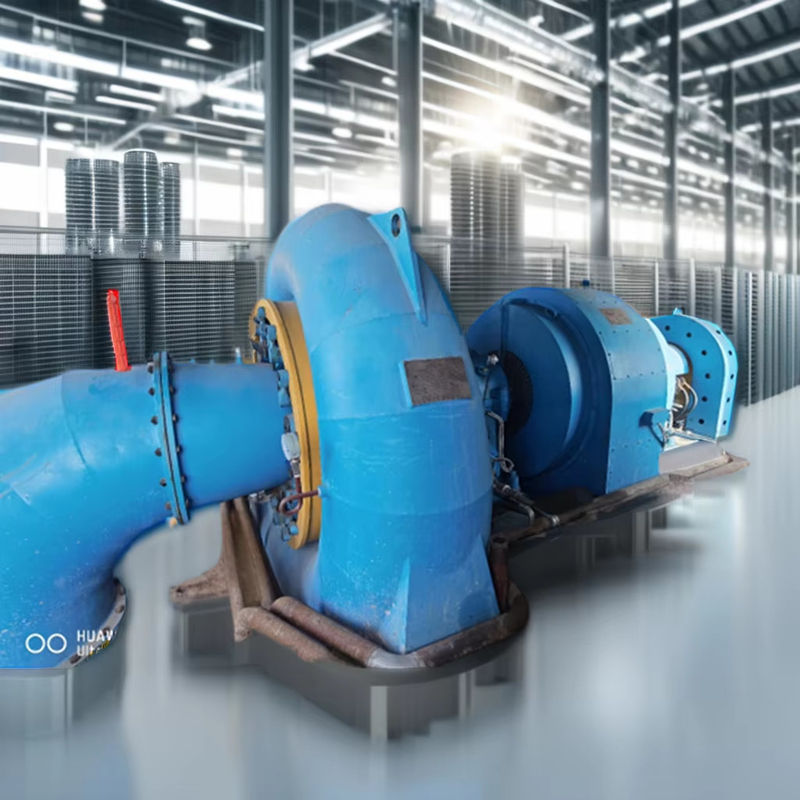 Cor e materiais de aço inoxidável gerador de turbina de água para usina hidrelétrica