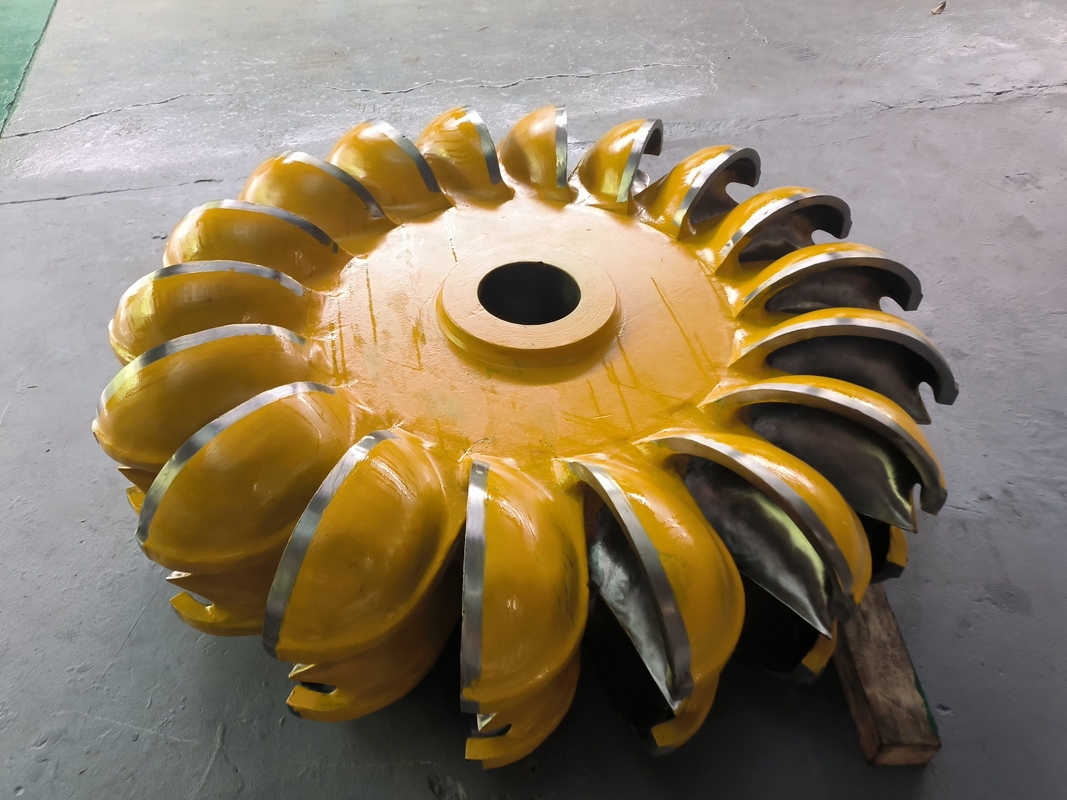 Corredor de turbina hidráulica de precisão com lâmina variável Anticorrosivo com aço inoxidável ou aço carbono