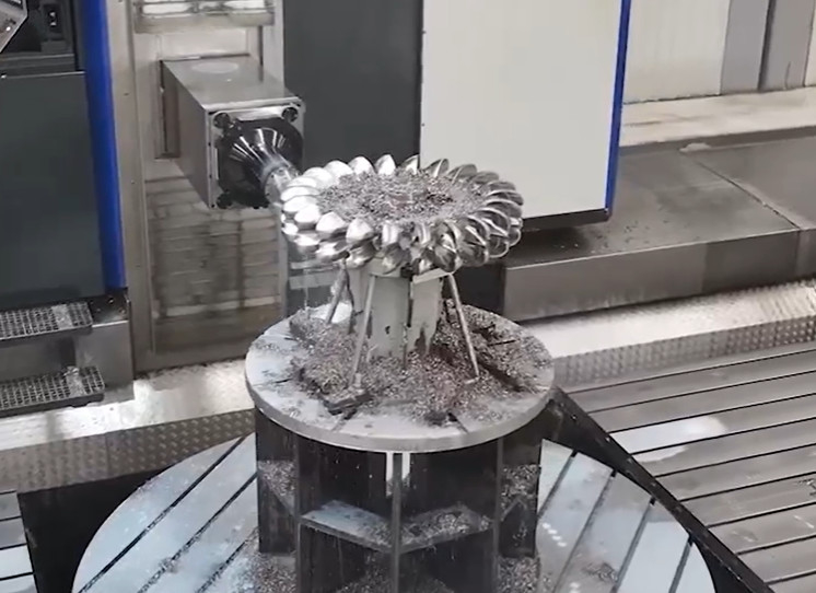 Gerador de turbina de roda de ferro fundido 100A-1000A 100KW-50MW para geração de energia