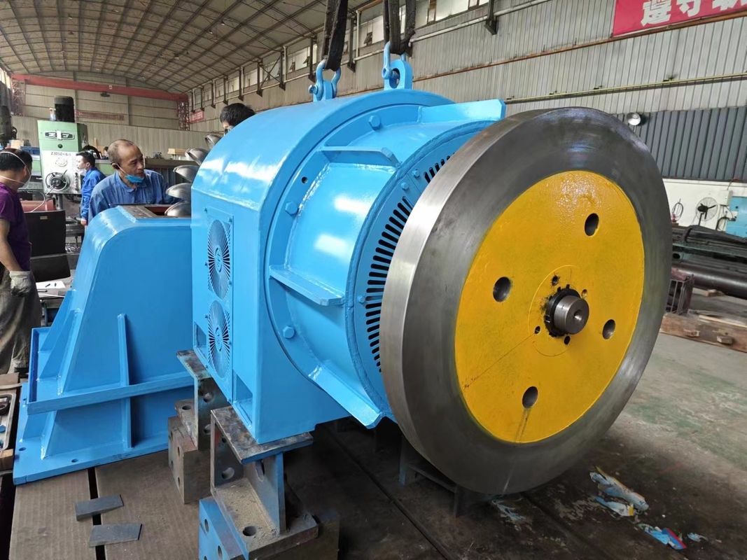 Turbina de Pelton 100kw-10mw refrigerada a ar utilizada para água alta com alta qualidade