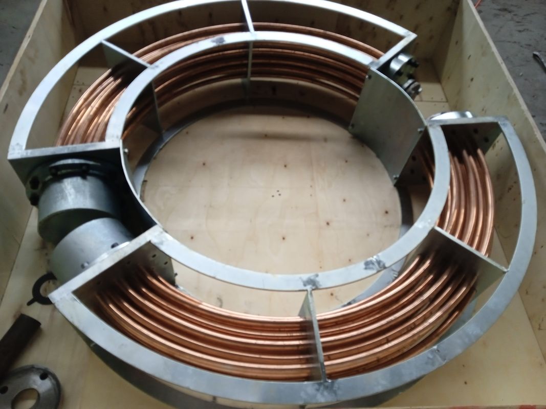 Faixa de viscosidade do óleo 10-500 CSt Refrigerador de óleo hidráulico OEM direito Fornece resfriamento de fluido hidráulico e estabilidade da temperatura do sistema