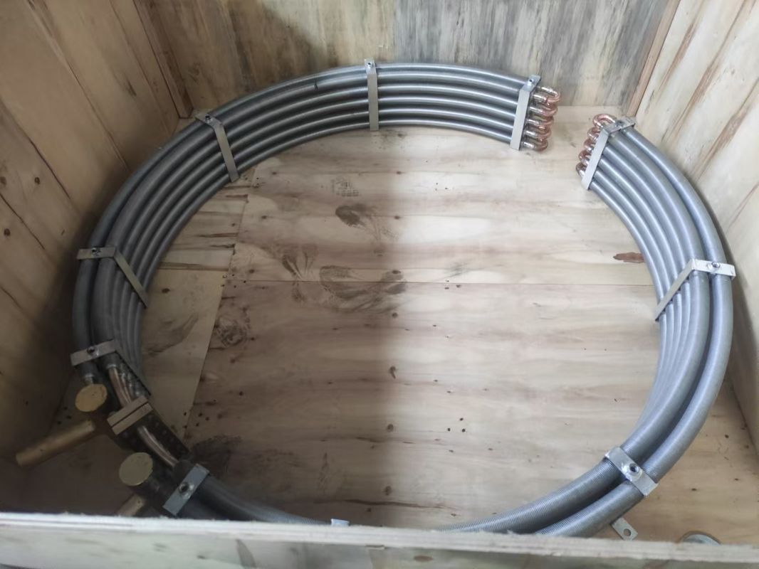 Resfriador de óleo de 10 a 100 Kg para turbina hidráulica Trocador de calor Alta confiabilidade Garantindo Operação Contínua Sem Falhas