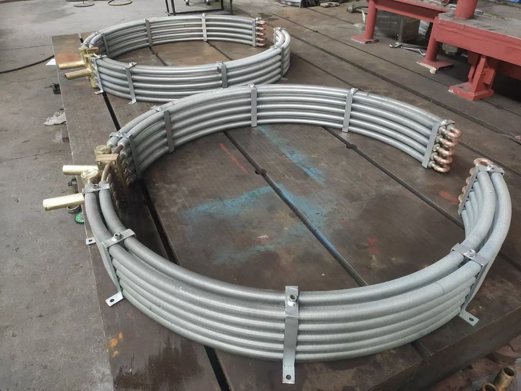 Faixa de temperatura de operação 0-80°C Resfriador de óleo projetado para manuseio de óleo de 10-100 Kg Fornecendo resfriamento e estabilidade do sistema