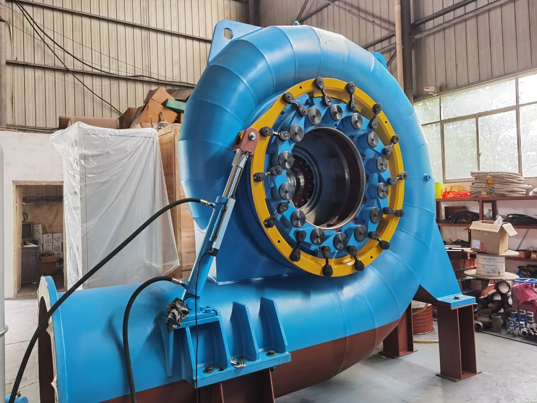200kw-20mw gerador de turbina de água instalação vertical / horizontal longa vida útil