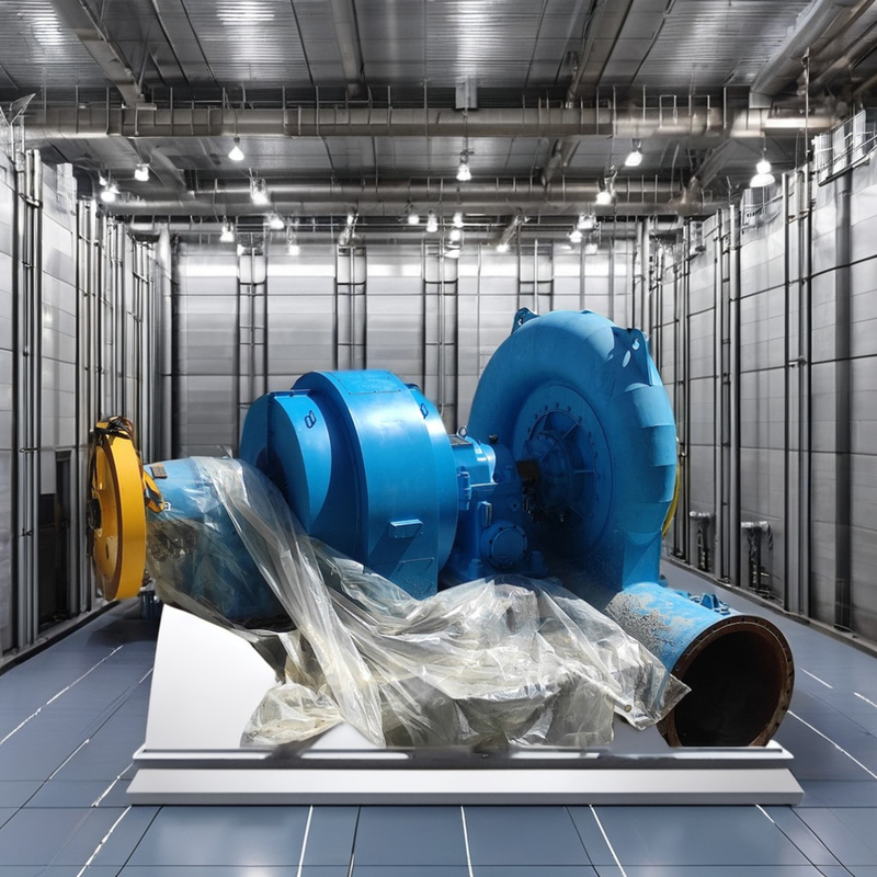 200kw-20mw gerador de turbina de água instalação vertical / horizontal longa vida útil