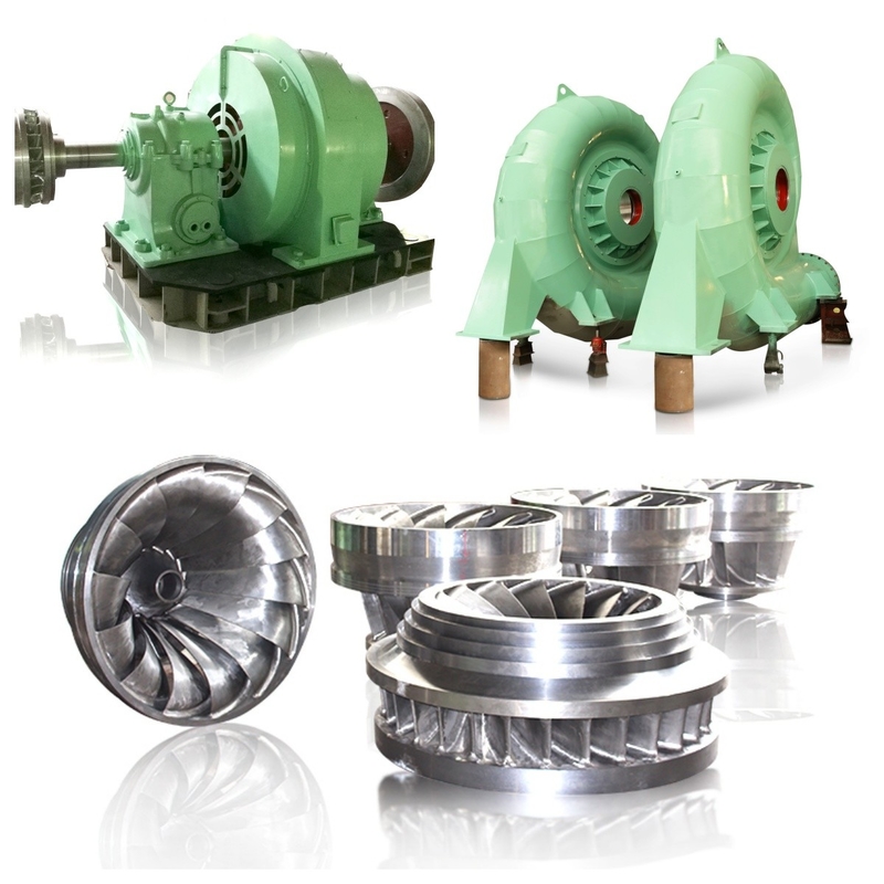 3200kw a 5000kw de energia hidrelétrica Francis turbina gerador alternador para turbina de água gerador hidrelétrico