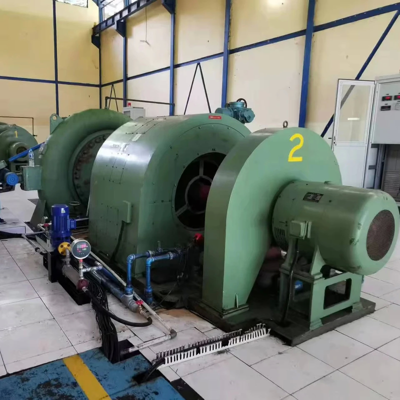 Gerador de turbina Francis personalizado com equipamento elétrico Microgovernador para usina hidrelétrica