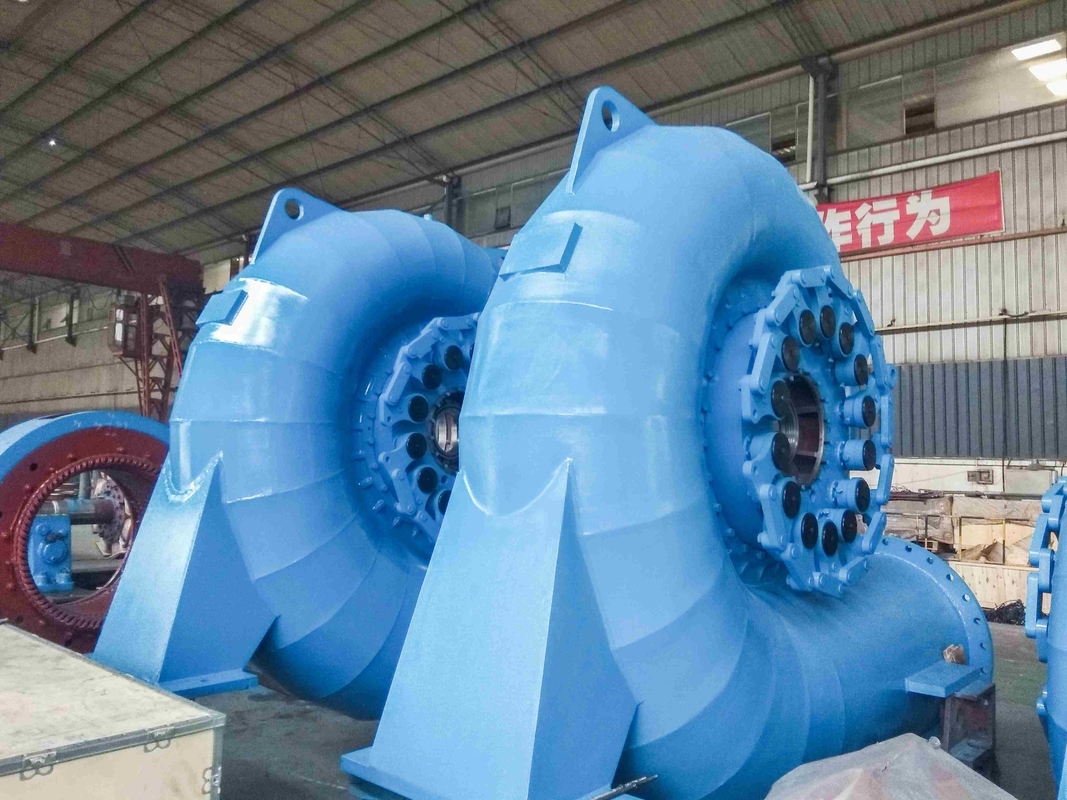 Gerador de turbina hidráulica 5m-500m Perfeito para aplicações de alta cabeça