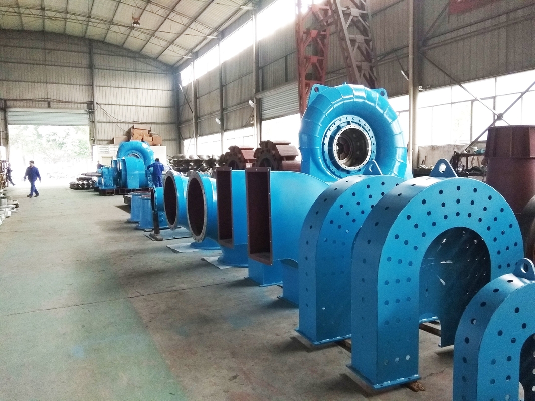 Aço e aço inoxidável 50HZ/60HZ Francis Francis Gerador de turbina para estação hidrelétrica