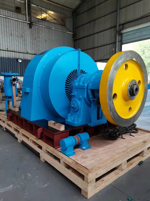 Gerador de turbina hidráulica de pequena dimensão horizontal de controlo automático completo com excitação estática de silício