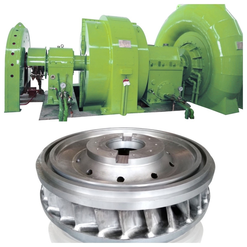 450-2000 RPM Velocidade nominal Francis Gerador de turbina hidráulica Modo de instalação vertical ou horizontal