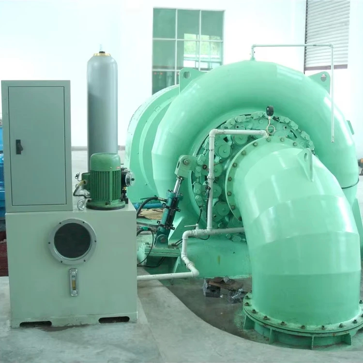 Gerador de turbina hidráulica de alta durabilidade personalizado para produção de energia industrial