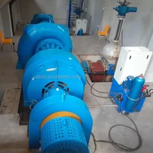 Gerador de turbina Francis de 300 kW-20 MW com material de correria de aço inoxidável e modo de controle automático