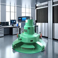 Gerador de turbina hidráulica Kaplan personalizado, diâmetro de 0,6-2 m para saída