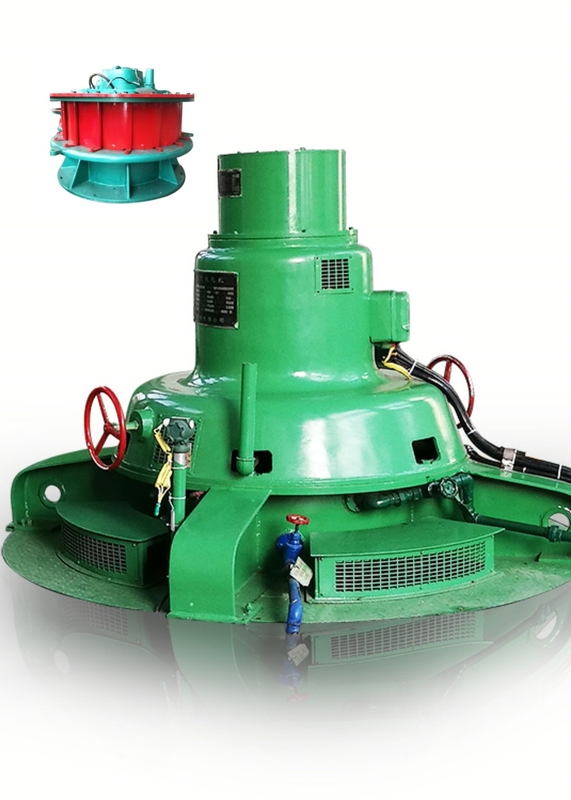 Gerador de turbina Kaplan Diâmetro do corredor 0,6-2m Cabeça nominal 5-30m para equipamento de geração de energia