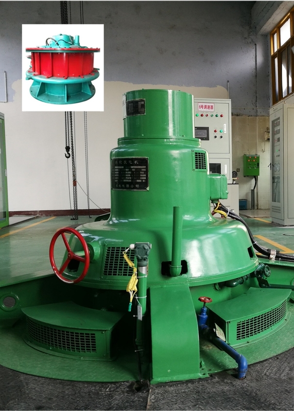 Geração de energia ecológica Corredor de aço inoxidável Gerador hidrográfico de turbina de água Kaplan com velocidade nominal 100-1500r/min