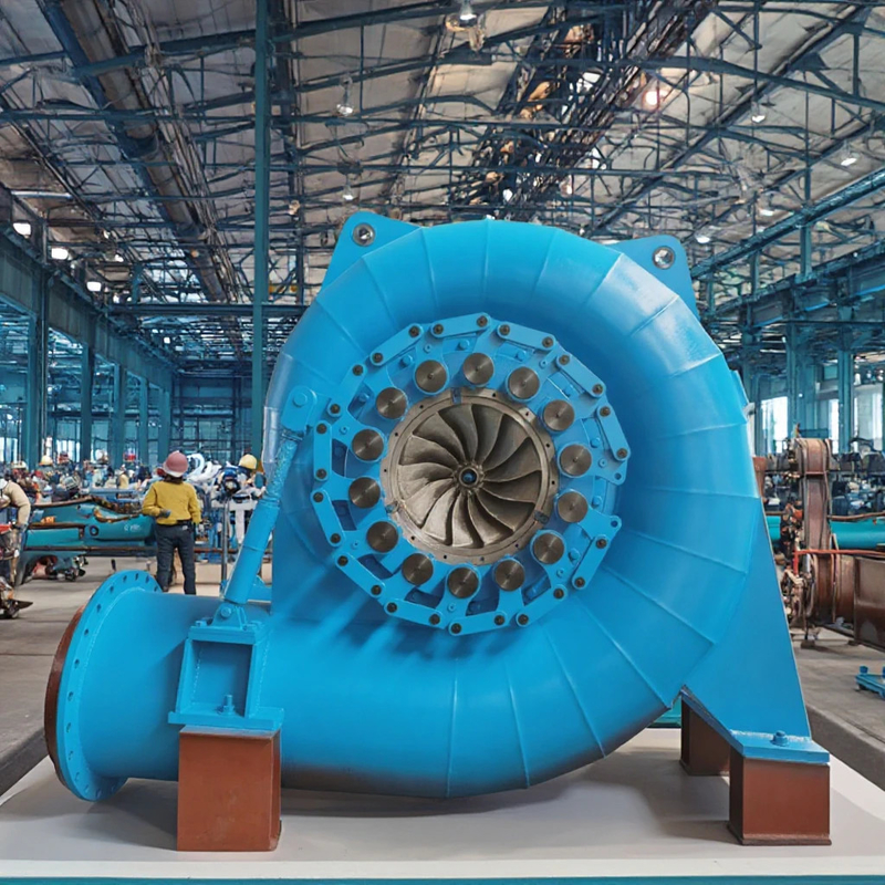 Parâmetros de aço e aço inoxidável gerador de turbina hidráulica personalizado fabricante para mini-estação de energia