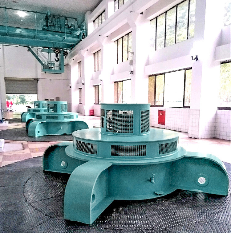 Gerador de turbina de água altamente durável Requer manutenção regular Mais de 30 anos Tempo de vida