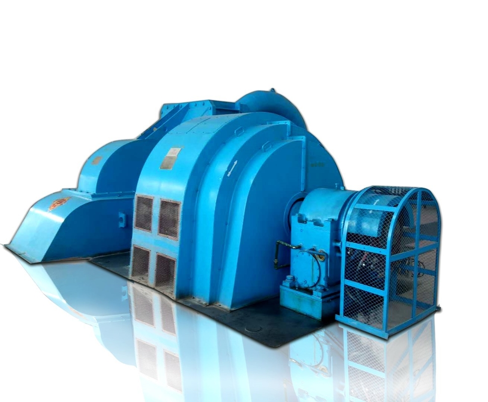 Gerador de turbina de água de 20 kW a 160 kW com uma faixa de velocidade de 150 RPM a 1000 RPM para produção de energia sustentável e ecológica