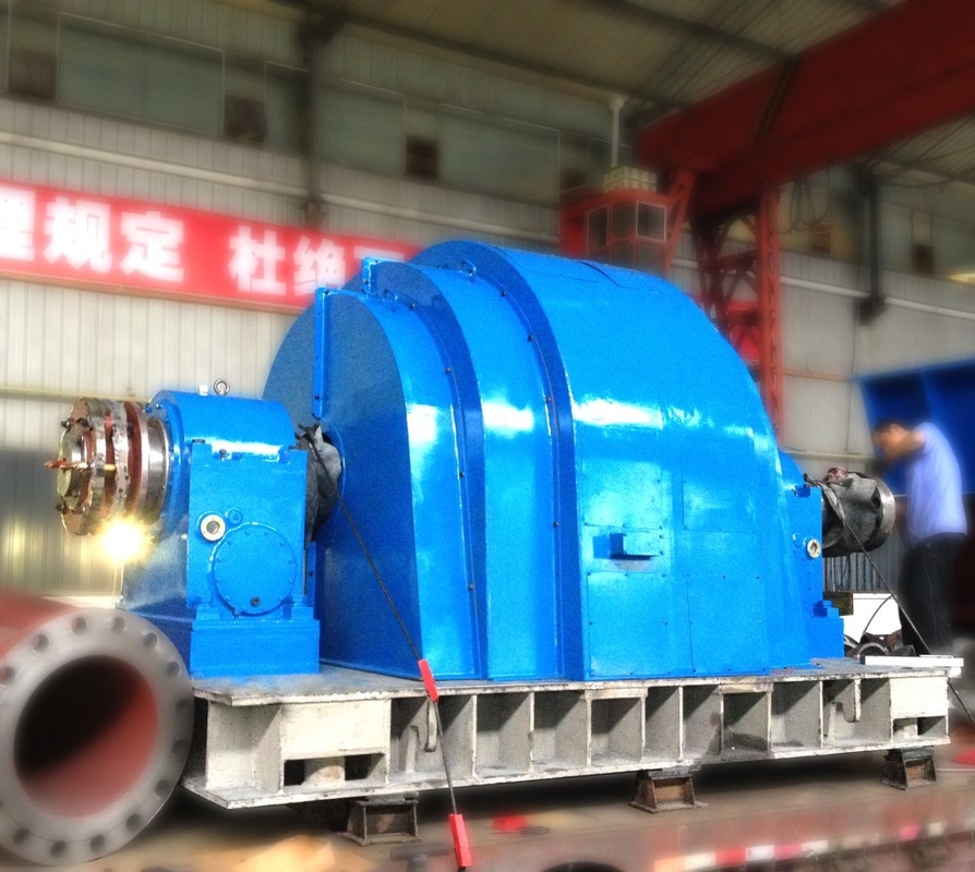 Gerador de turbina de água de 20 kW a 160 kW com uma faixa de velocidade de 150 RPM a 1000 RPM para produção de energia sustentável e ecológica