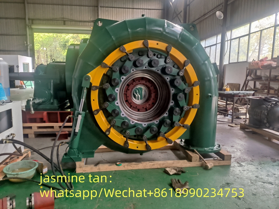 Gerador de turbina tipo Pelton de 6-10 kV com corrente nominal de 100-1000 A
