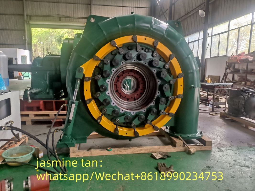 Gerador de turbina tipo Pelton de 6-10 kV com corrente nominal de 100-1000 A