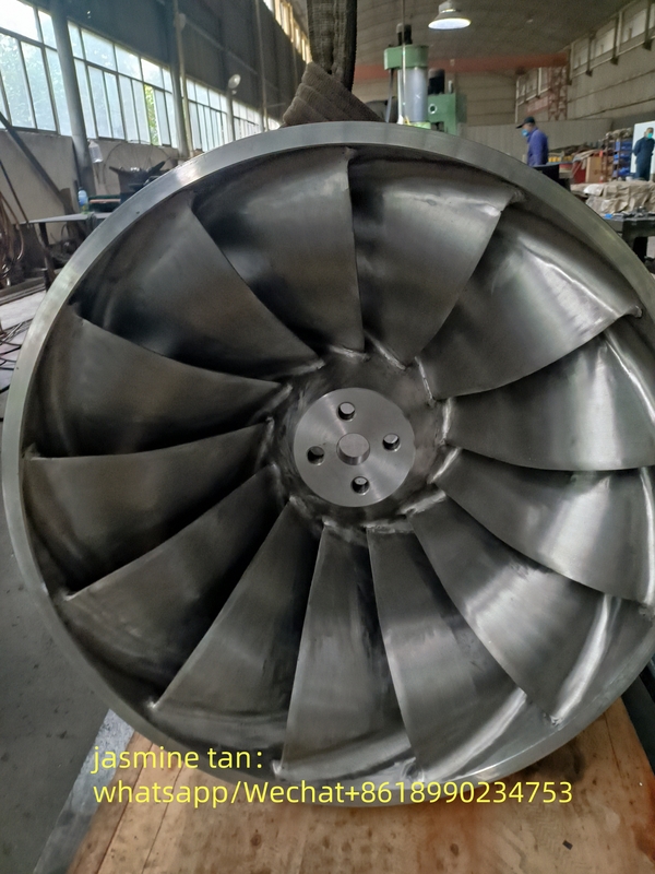 Gerador de turbina tipo Pelton de 6-10 kV com corrente nominal de 100-1000 A