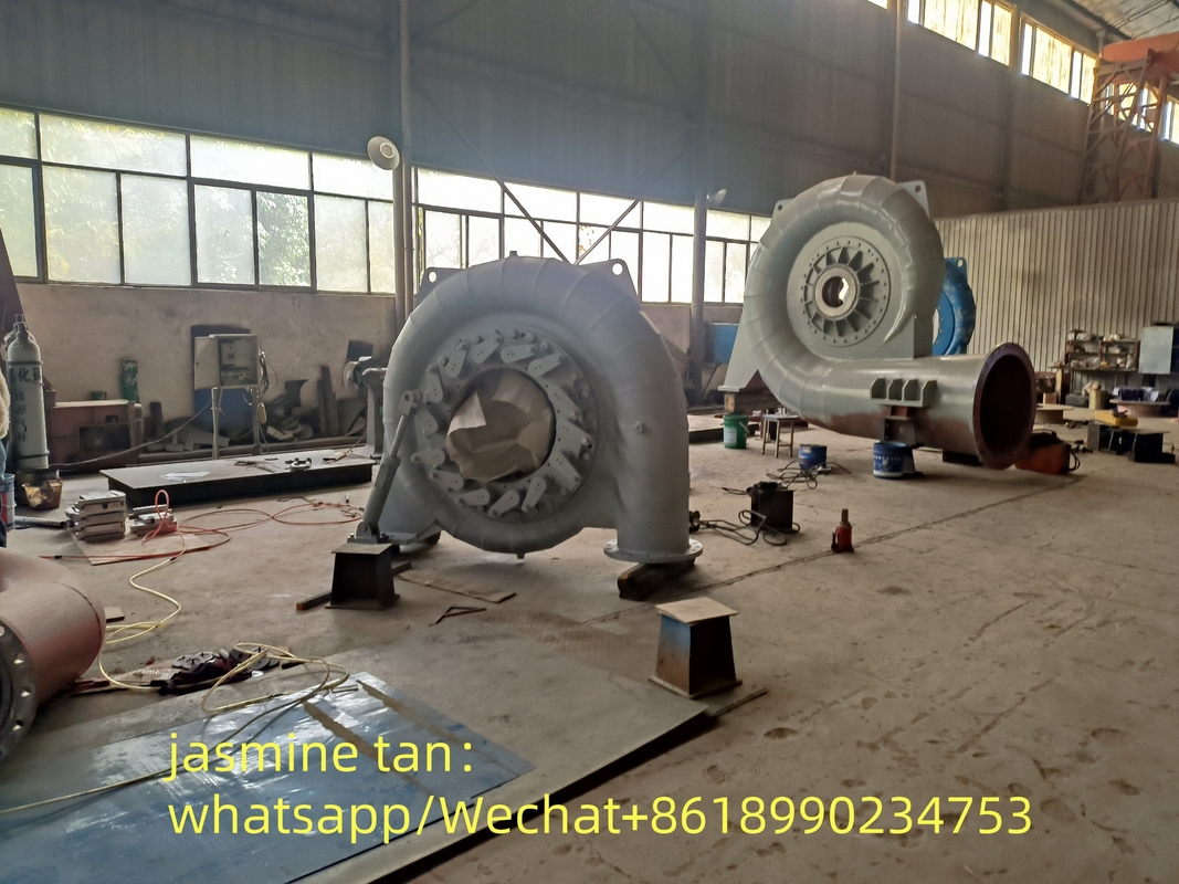 Gerador de turbina tipo Pelton de 6-10 kV com corrente nominal de 100-1000 A