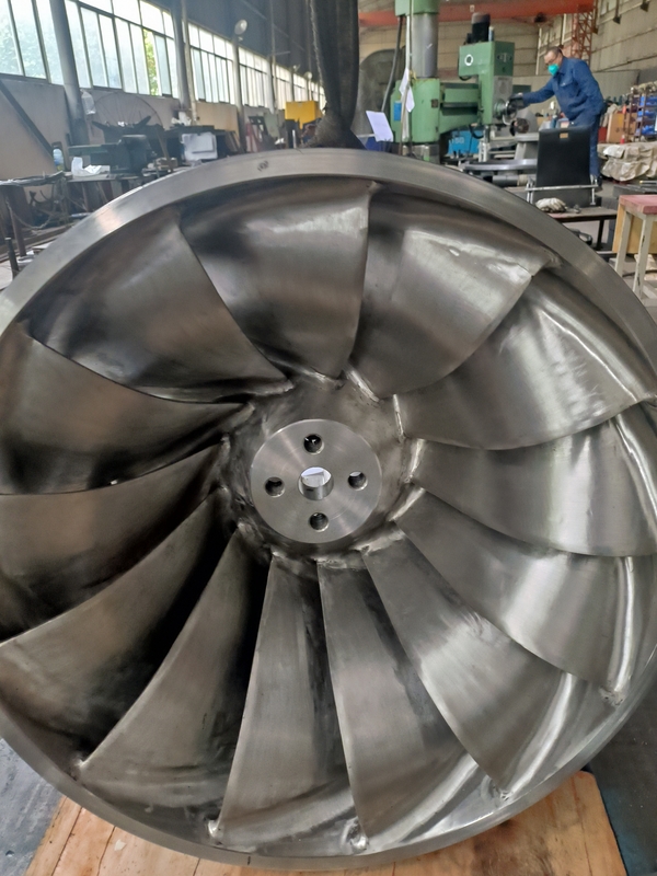 Turbina hidrelétrica de comprimento de lâmina personalizada para 200kw-20mw de energia renovável e ecológica