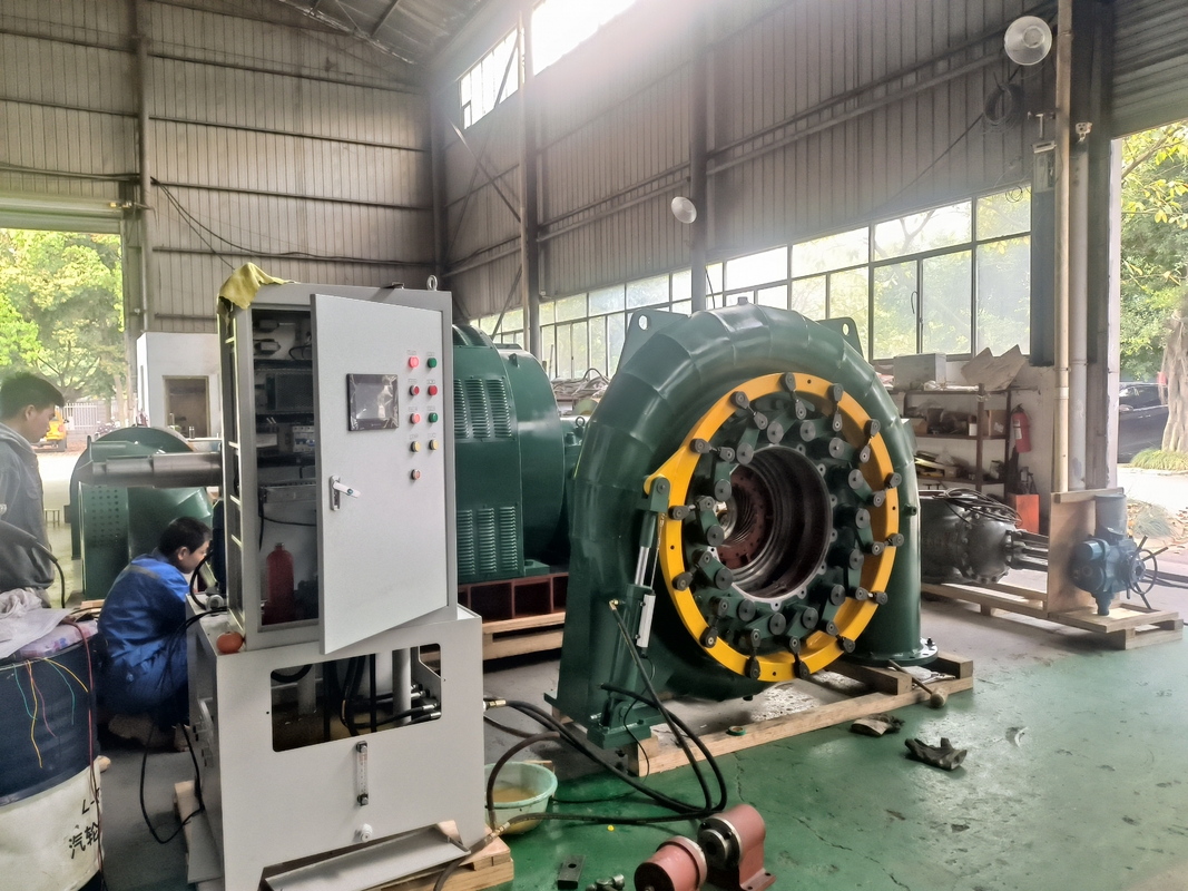 Grande diâmetro de tubo DN2250-3200mm Francis gerador de turbina de água para geração de energia hidrelétrica de alta taxa de fluxo