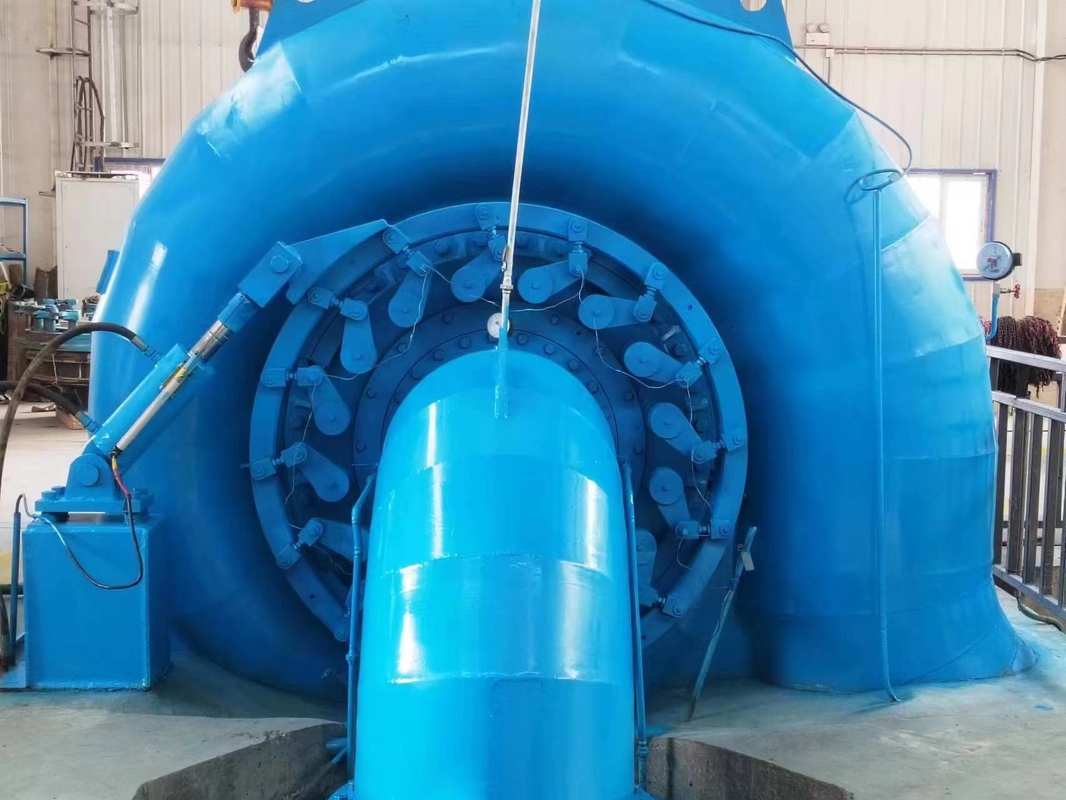 Equipamento de estação de energia de gerador de turbina hidráulica de alto padrão com várias opções de cores