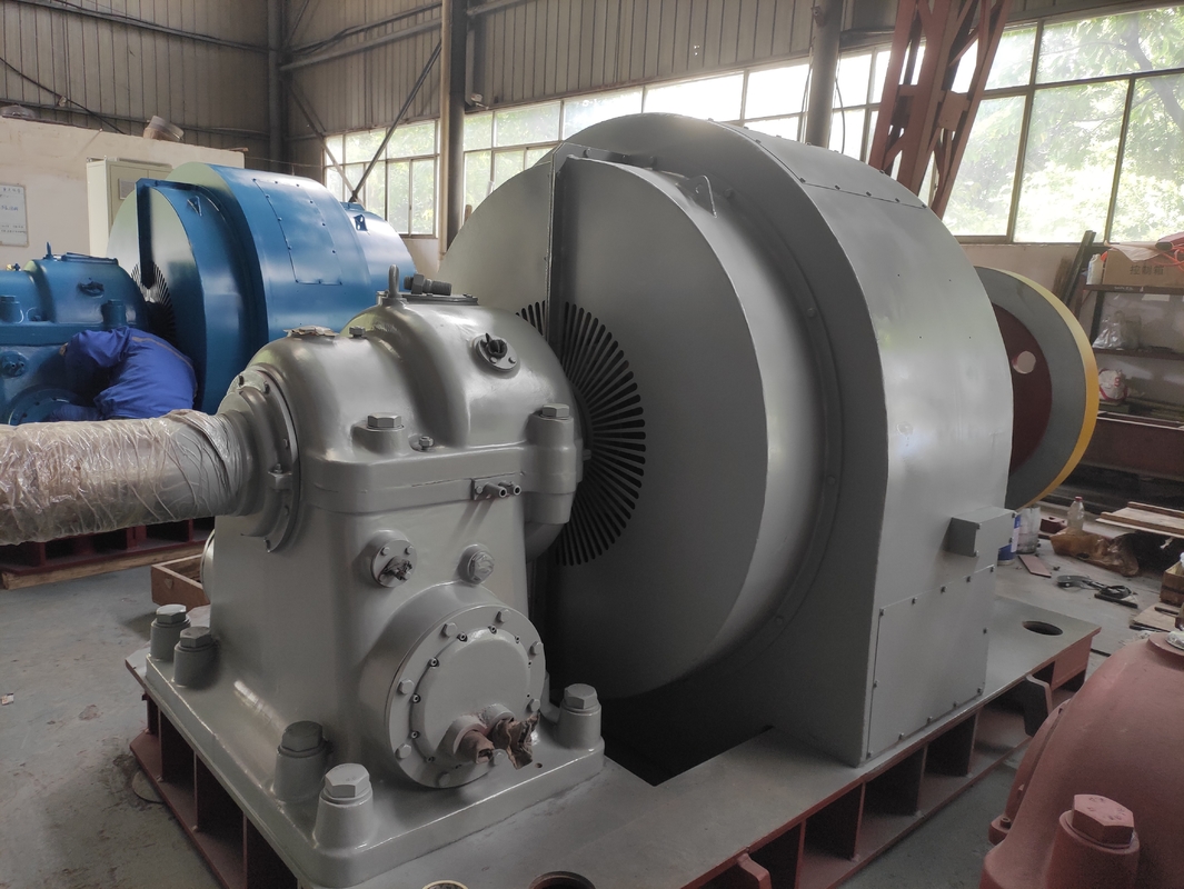66kv Voltagem de saída Geradores de turbina hidrelétrica para centrais eléctricas
