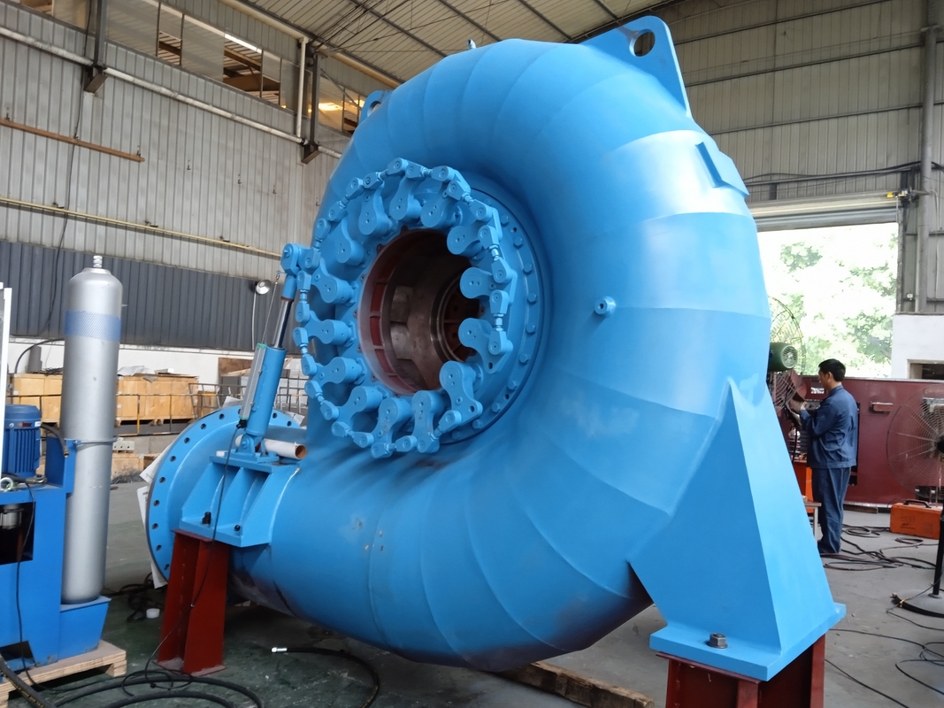 66kv Voltagem de saída Geradores de turbina hidrelétrica para centrais eléctricas