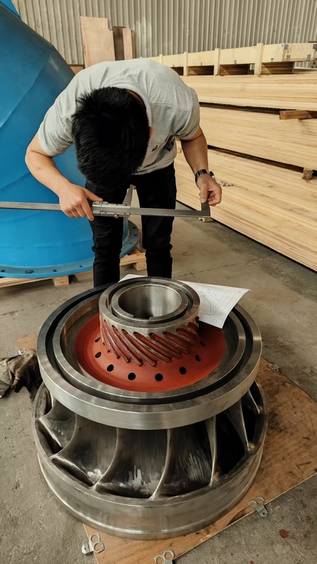 Turbina hidrelétrica de comprimento de lâmina personalizada para 200kw-20mw de energia renovável e ecológica