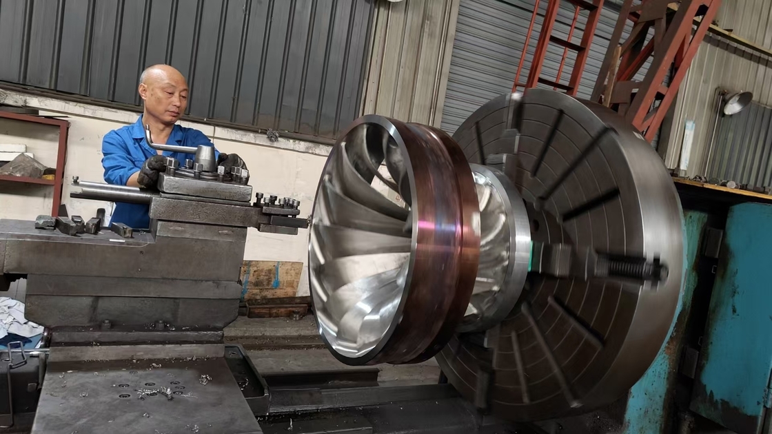 Turbina hidrelétrica de comprimento de lâmina personalizada para 200kw-20mw de energia renovável e ecológica