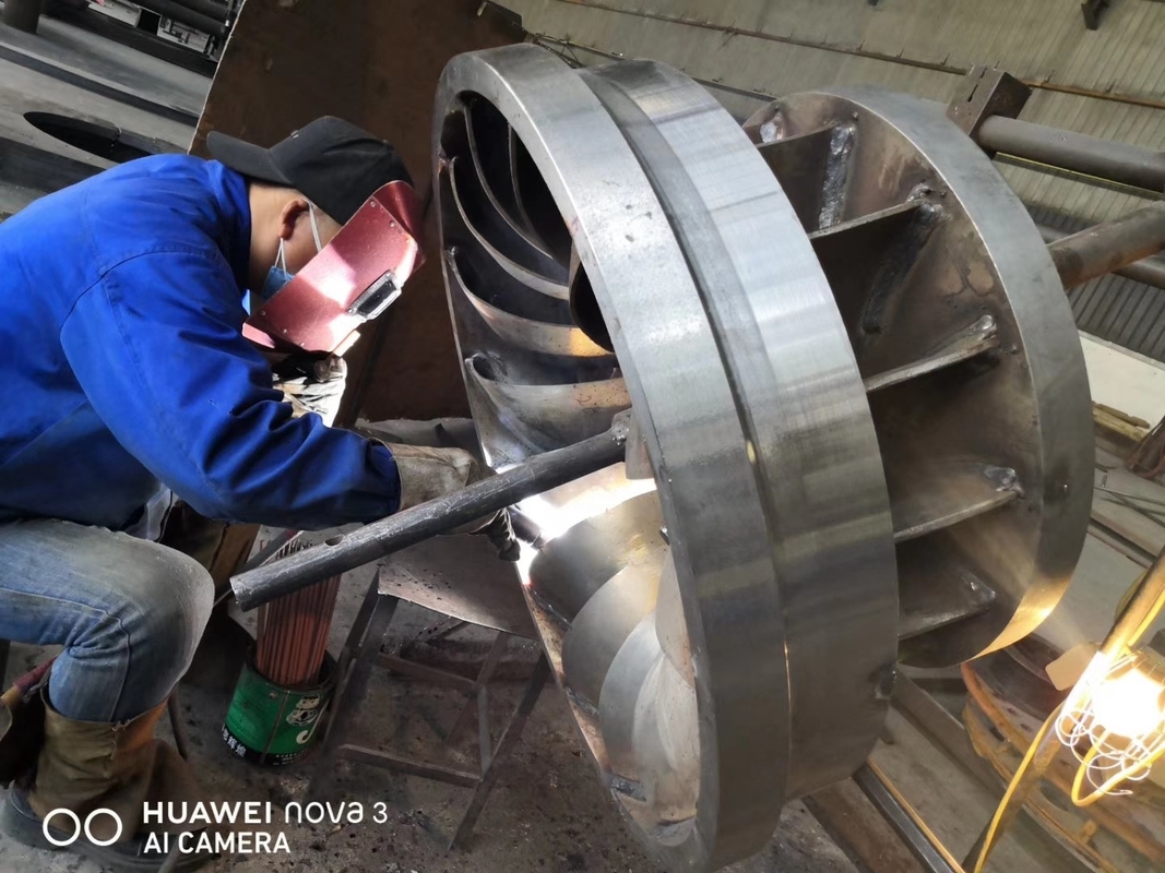 Turbina Hidráulica de Aço Inoxidável para Produção de Energia Sustentável e Ecológica Diâmetro do Rotor 0,5 a 10 Metros