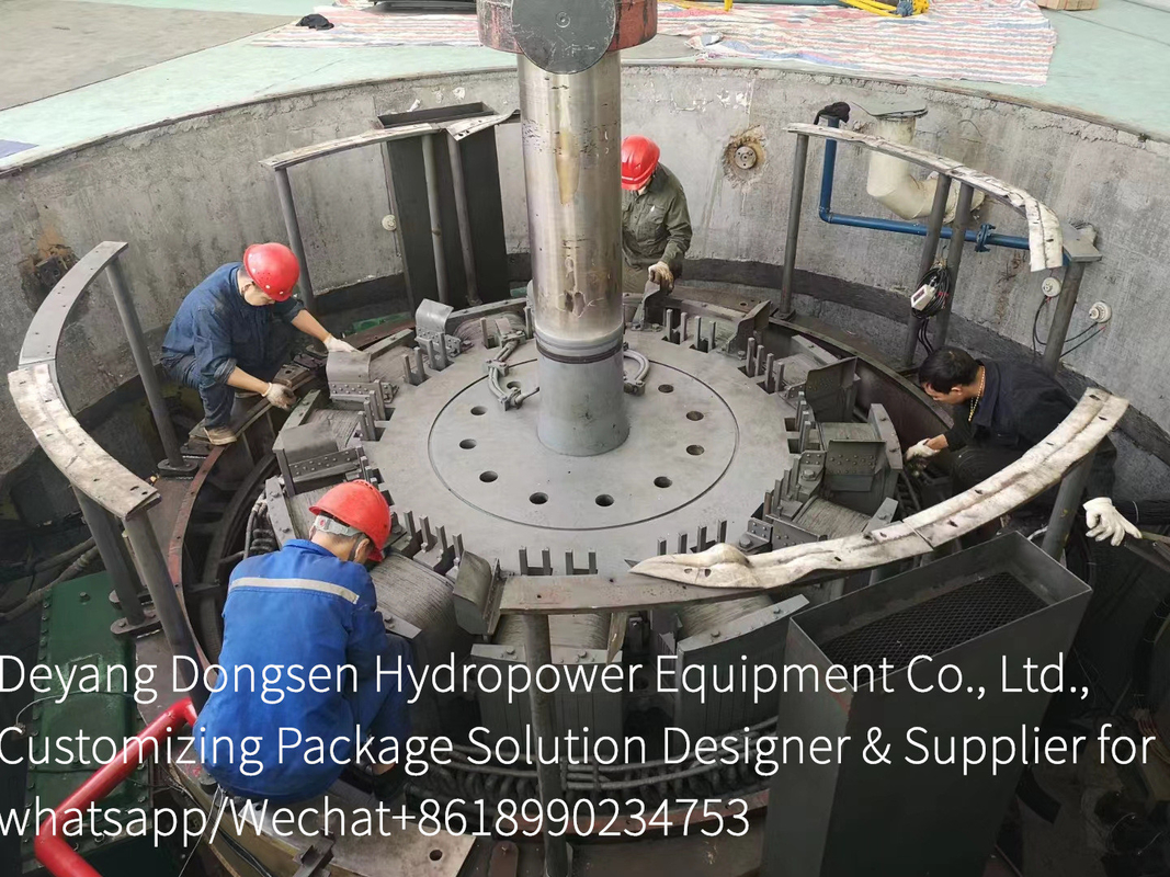 Turbina Hidráulica de Aço Inoxidável para Produção de Energia Sustentável e Ecológica Diâmetro do Rotor 0,5 a 10 Metros