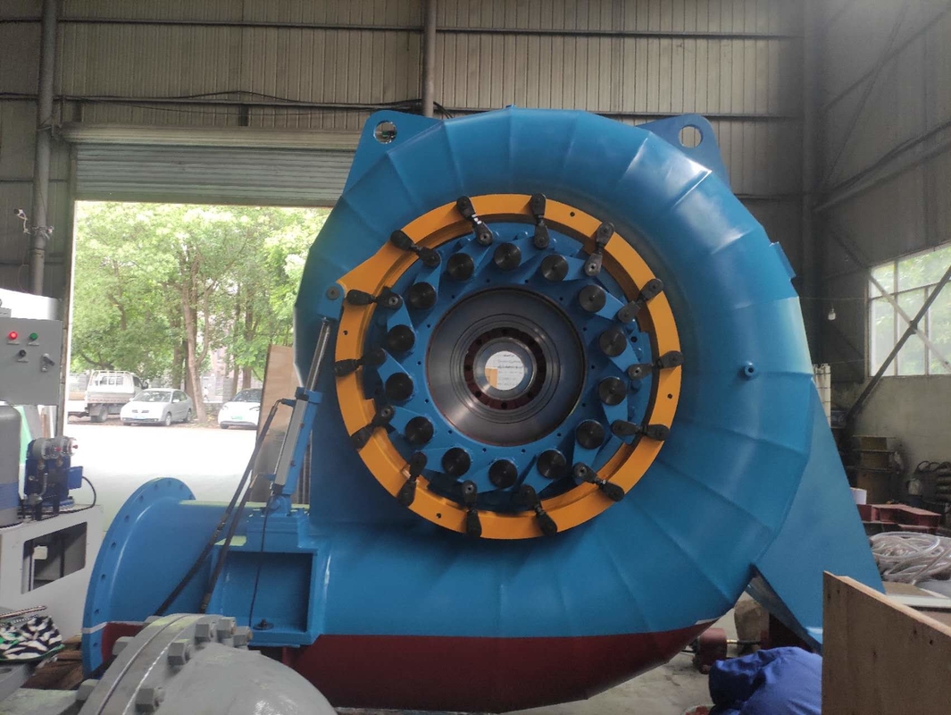 Voltagem nominal de 400 V Francis Gerador de turbina hidráulica Sistema de controlo e protecção personalizado
