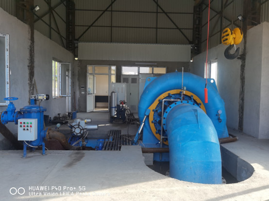 Gerador de Turbina Hidráulica Francis Trifásica com Excitação Sem Escovas Tipo de Instalação Vertical e Horizontal