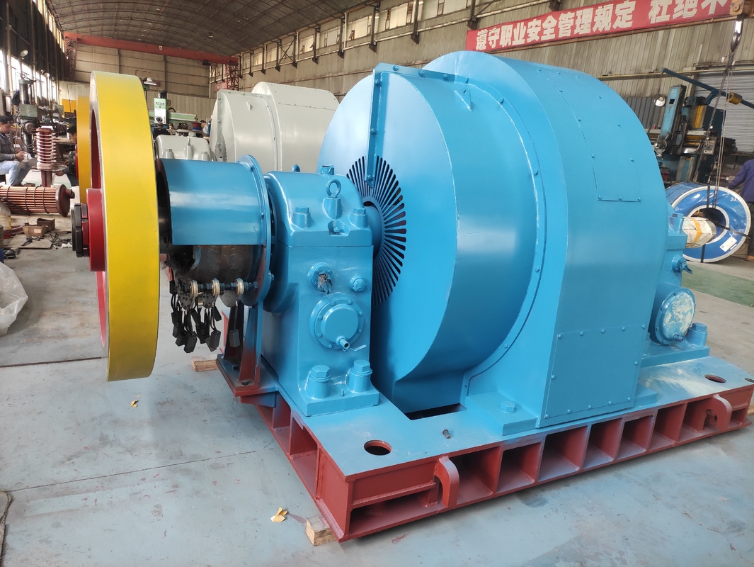 Voltagem nominal de 400 V Francis Gerador de turbina hidráulica Sistema de controlo e protecção personalizado