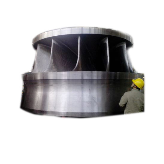 Turbina hidráulica de rotação de alta ou baixa velocidade com material de metais endurecidos a 600 e 750 RPM