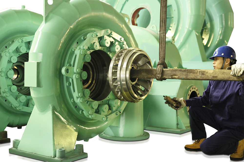 Turbina Hidráulica de Alta Queda com Vida Útil de 30-50 Anos para Vazões de Água Ajustáveis e Design Personalizável