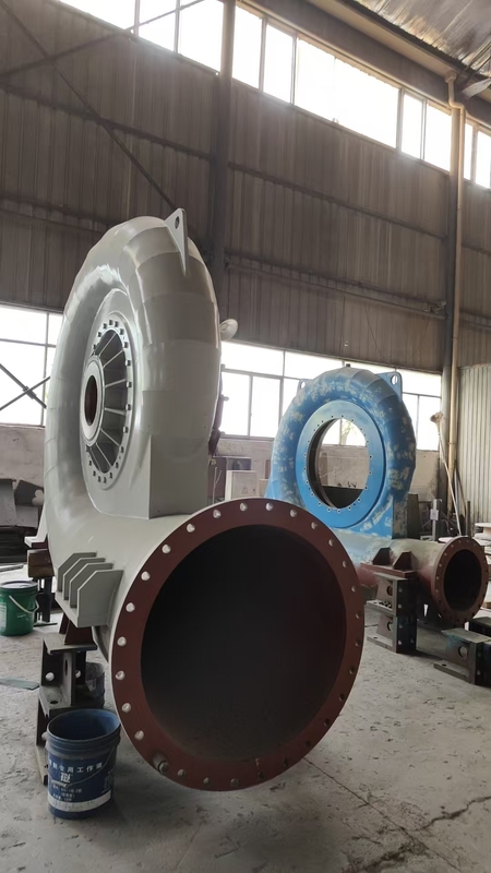 Padrão de configuração horizontal ou vertical Turbina hidrelétrica Tipo de gerador síncrono para aplicações industriais