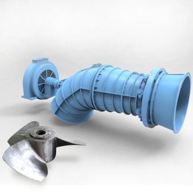 Vida útil do gerador de turbina hidráulica de longa duração ≥50 anos Energia limpa Materiais de aço inoxidável Fácil instalação