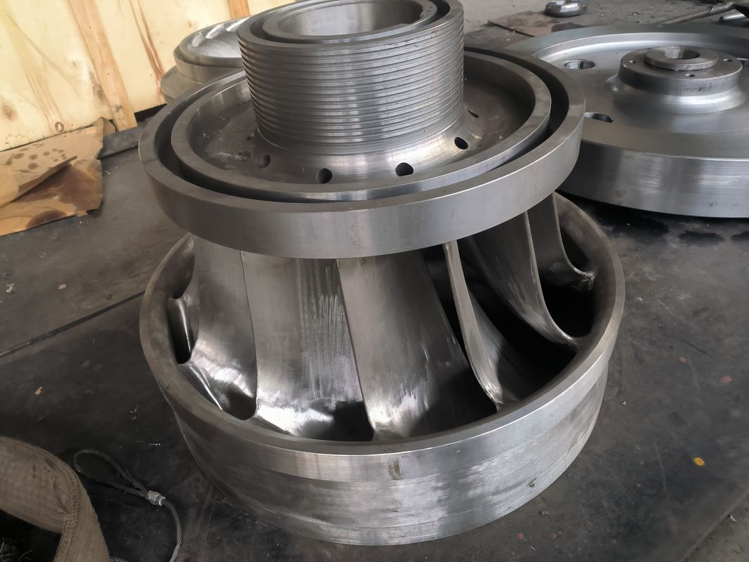 Diâmetro de entrada personalizado 1-5 metros Corredor de turbina hidráulica com velocidade nominal do rotor 100rpm 200rpm 300rpm 500rpm 1000rpm