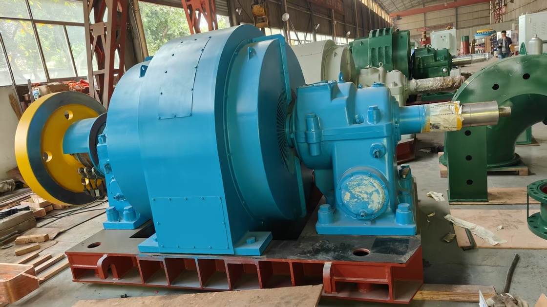 Duração de vida útil Gerador de turbina de água Operando em ambientes internos / externos a velocidades de 300-3000rpm